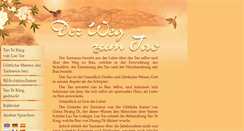 Desktop Screenshot of de.path-to-tao.info